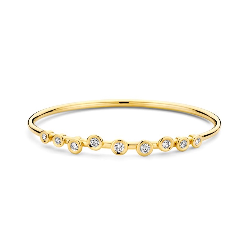 Hulchi Belluni Scattered Bezel Set Bracelet