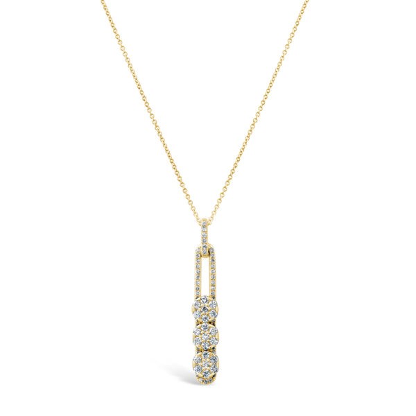 Hulchi Belluni Sliding Disc Top Necklace