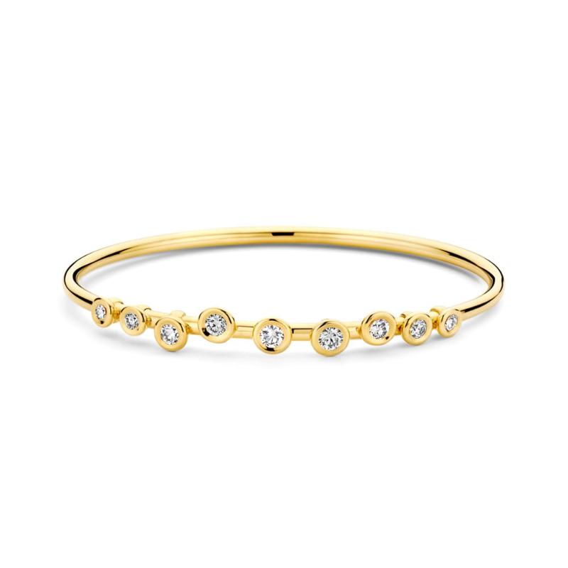 Hulchi Belluni Scattered Bezel Set Bracelet