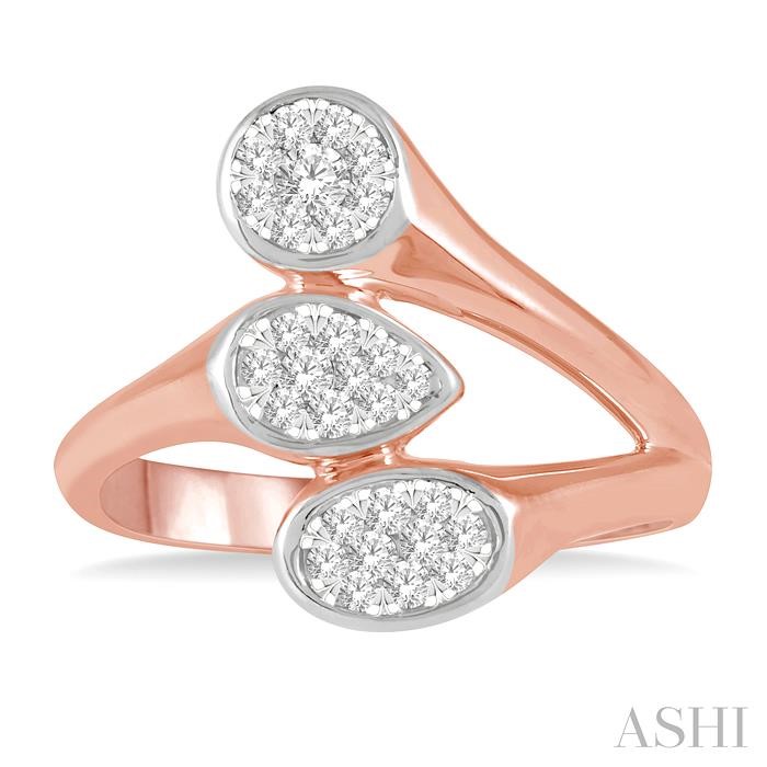 MIXED SHAPE LOVEBRIGHT DIAMOND FASHION RING