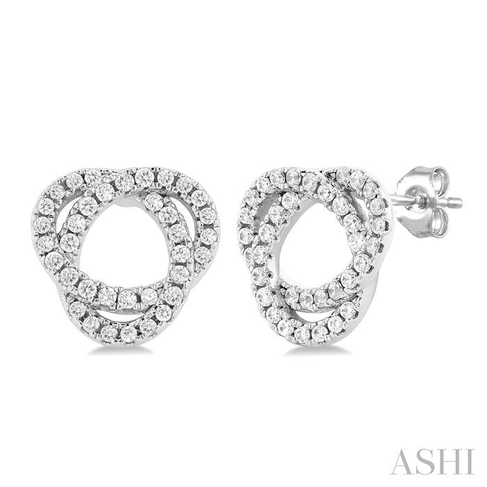 TRINITY DIAMOND FASHION EARRINGS