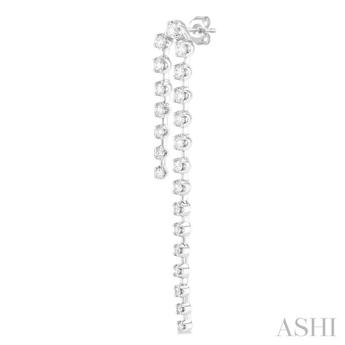 Diamond Fashion Long Earrings