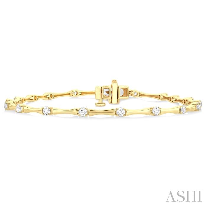 DIAMOND FASHION BAMBOO BRACELET