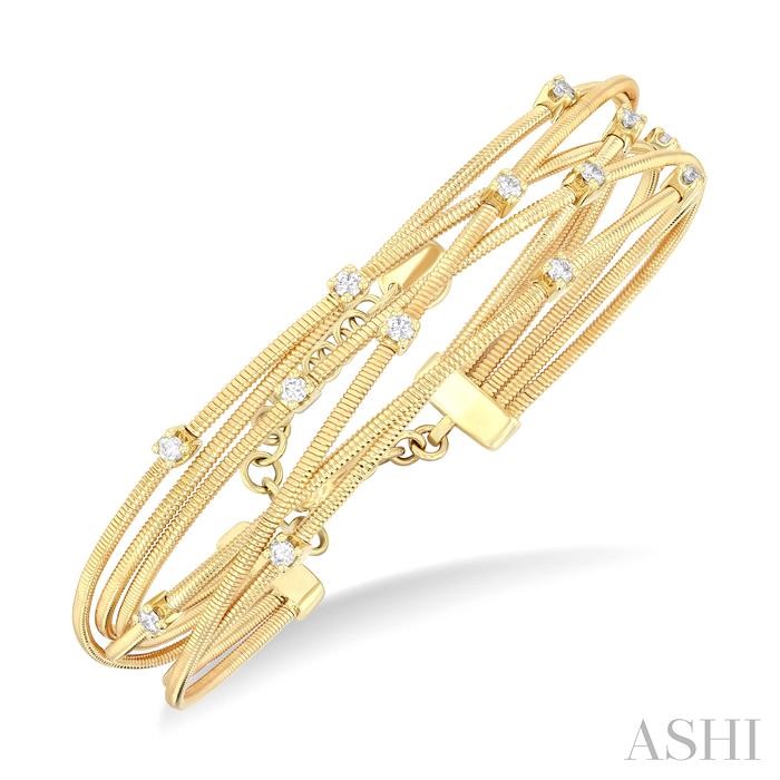 DIAMOND SPRING FASHION BANGLE