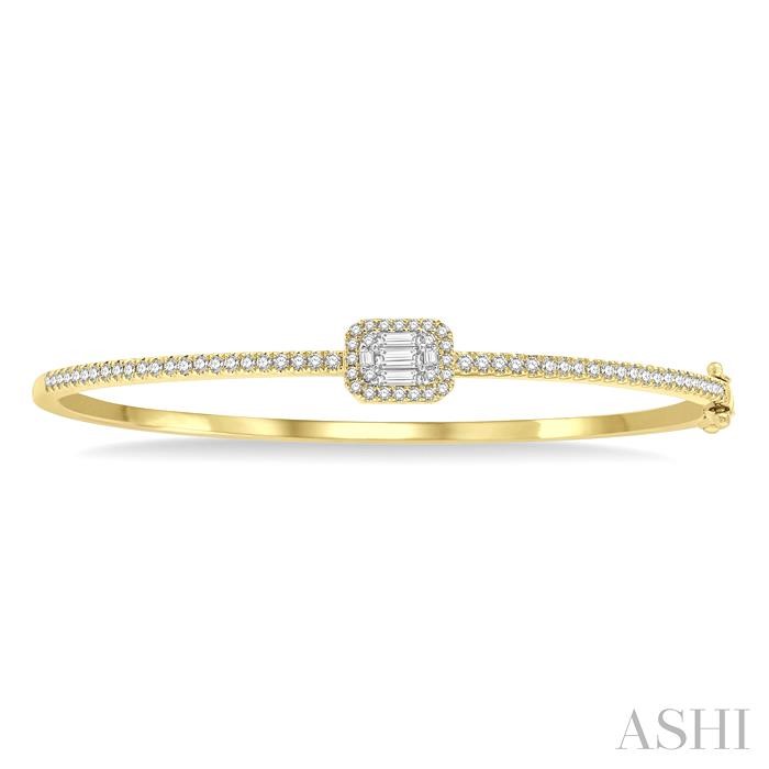 HALO FUSION DIAMOND FASHION BANGLE